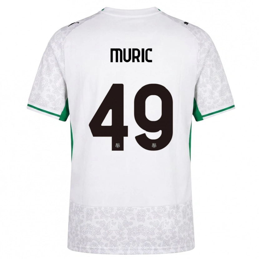 Danxen Niño Camiseta Arijanet Murić #49 Blanco Negro Verde 2ª Equipación 2026/27 La Camisa México