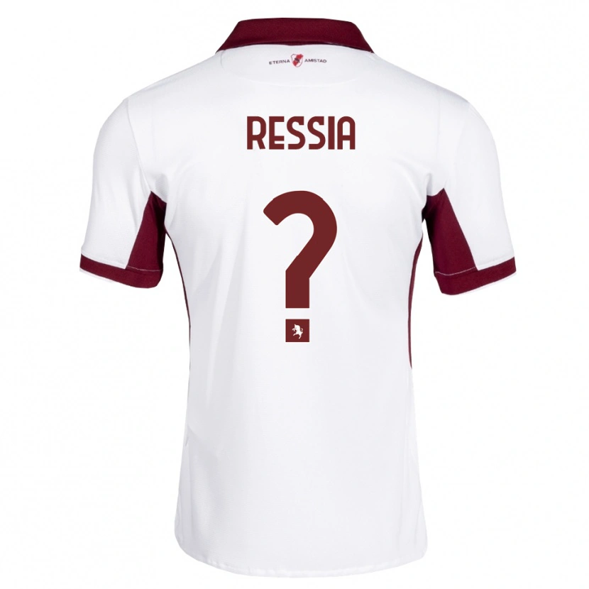 Danxen Niño Camiseta Lorenzo Ressia #0 Burdeos Blanco Rojo 2ª Equipación 2026/27 La Camisa México