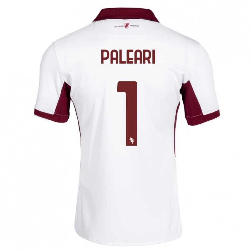 Danxen Niño Camiseta Alberto Paleari #1 Burdeos Blanco Rojo 2ª Equipación 2026/27 La Camisa México