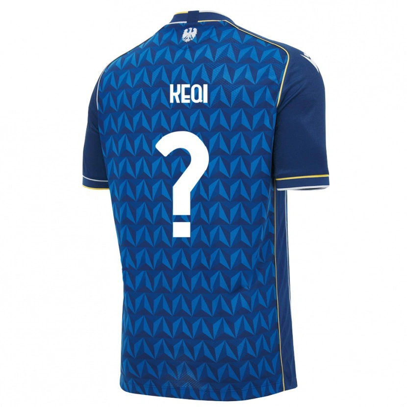 Danxen Niño Camiseta Andrea Keqi #0 Azul Real Blanco Azul 2ª Equipación 2026/27 La Camisa México