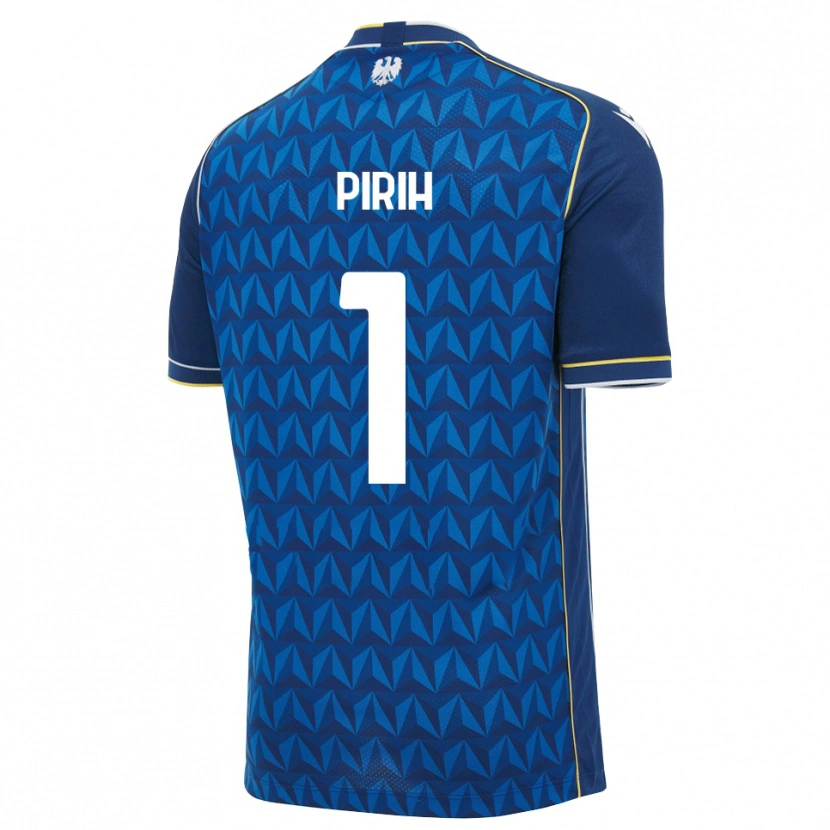 Danxen Niño Camiseta Rene Pirih #1 Azul Real Blanco Azul 2ª Equipación 2026/27 La Camisa México