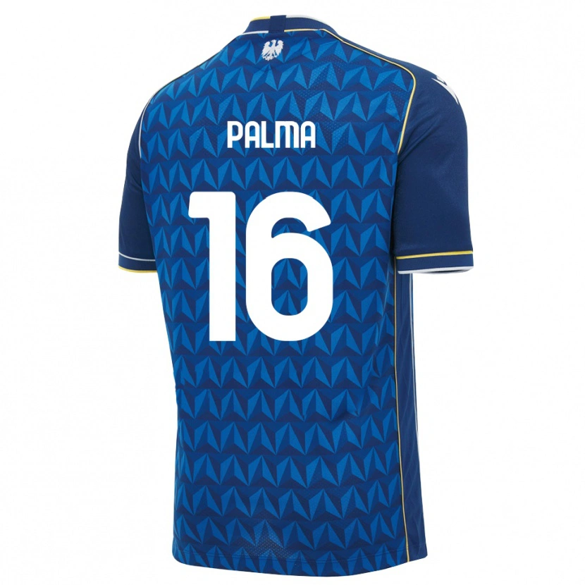 Danxen Niño Camiseta Matteo Palma #16 Azul Real Blanco Azul 2ª Equipación 2026/27 La Camisa México