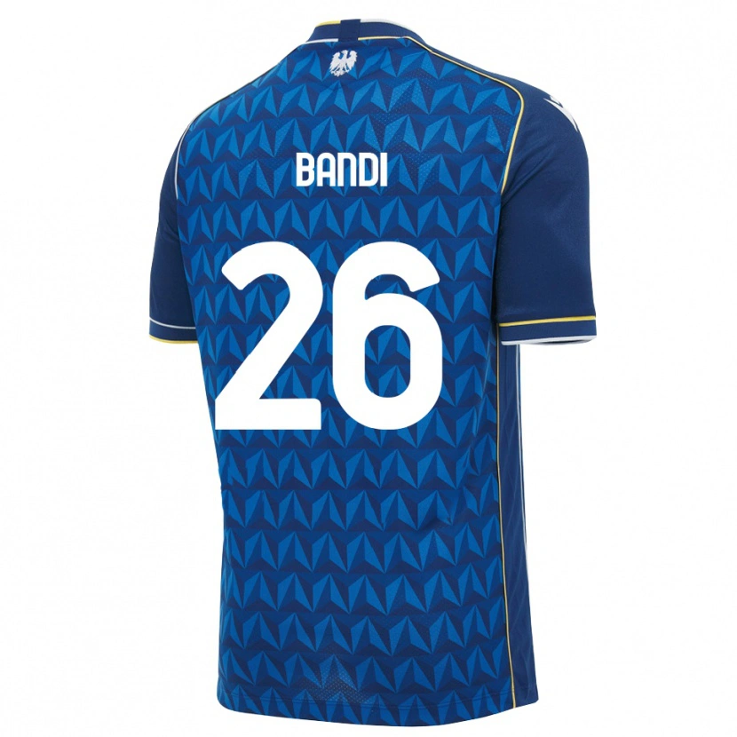 Danxen Niño Camiseta Gabriel Bandi #26 Azul Real Blanco Azul 2ª Equipación 2026/27 La Camisa México