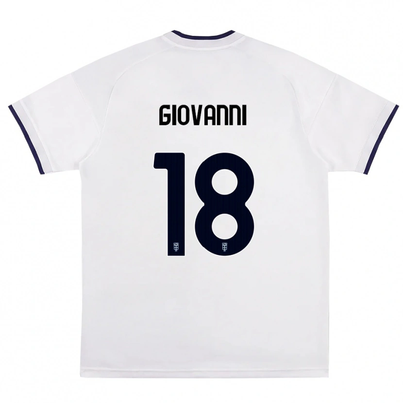 Danxen Niño Camiseta Giovanni Di Iulio Lopes #18 Blanco Rojo Azul Real 2ª Equipación 2026/27 La Camisa México