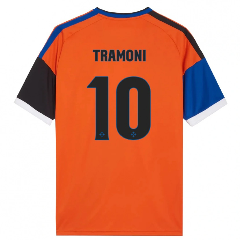 Danxen Niño Camiseta Matteo Tramoni #10 Naranja Azul Negro Blanco 2ª Equipación 2026/27 La Camisa México
