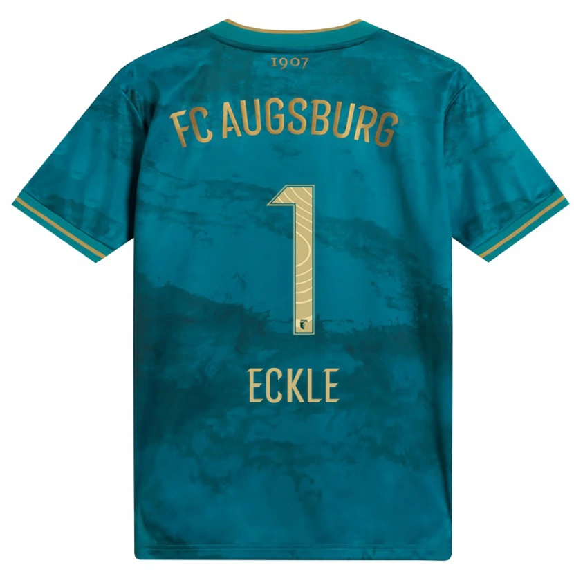 Danxen Niño Camiseta Philipp Eckle #1 Verde Marrón 2ª Equipación 2026/27 La Camisa México