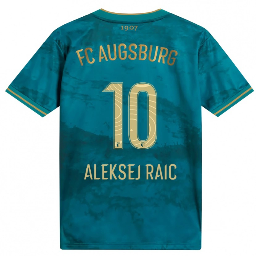 Danxen Niño Camiseta Neven Aleksej Raic #10 Verde Marrón 2ª Equipación 2026/27 La Camisa México