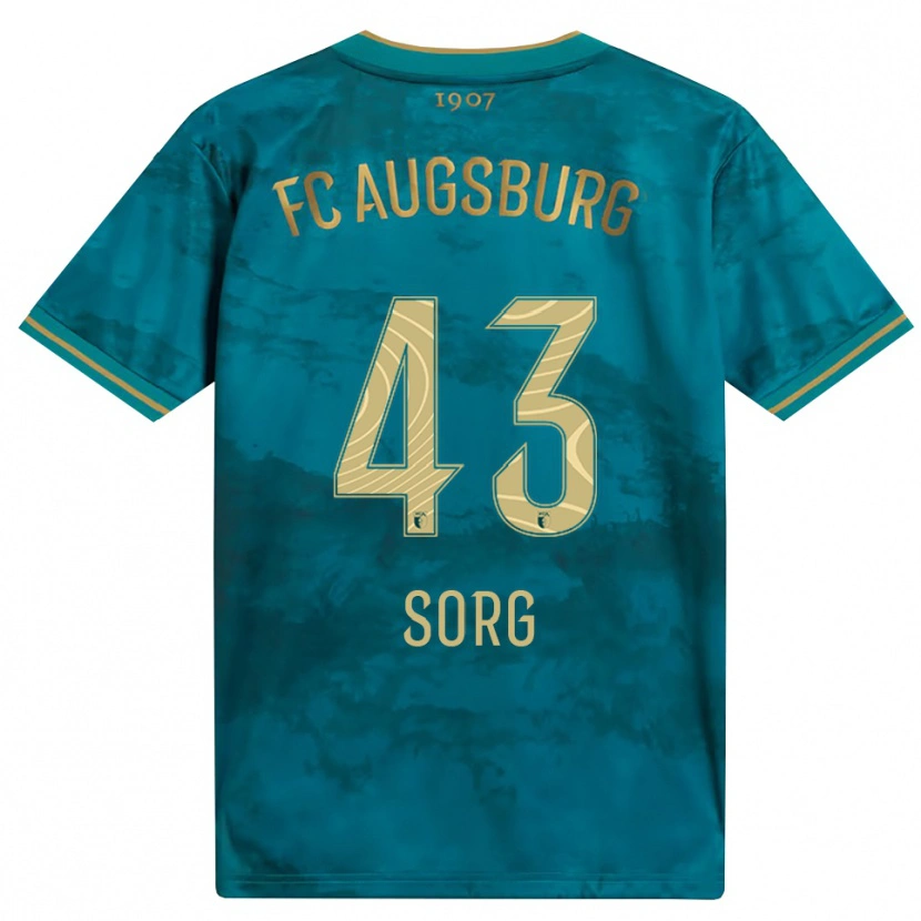 Danxen Niño Camiseta Oliver Sorg #43 Verde Marrón 2ª Equipación 2026/27 La Camisa México