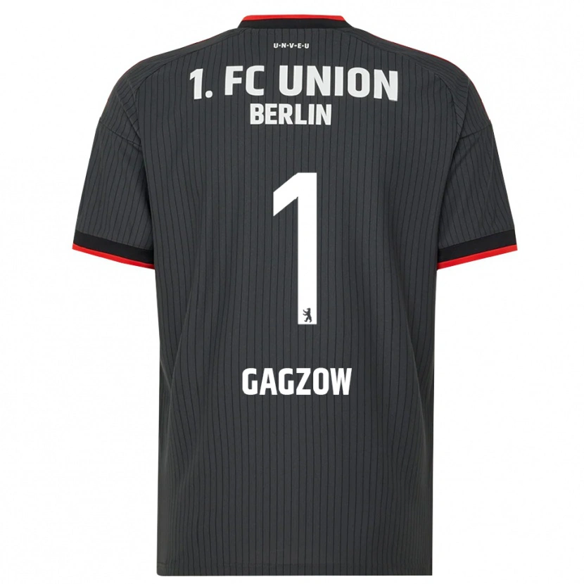 Danxen Niño Camiseta Fritz Gagzow #1 Negro Blanco Rojo 2ª Equipación 2026/27 La Camisa México
