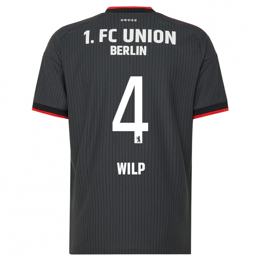 Danxen Niño Camiseta Bennett Wilp #4 Negro Blanco Rojo 2ª Equipación 2026/27 La Camisa México