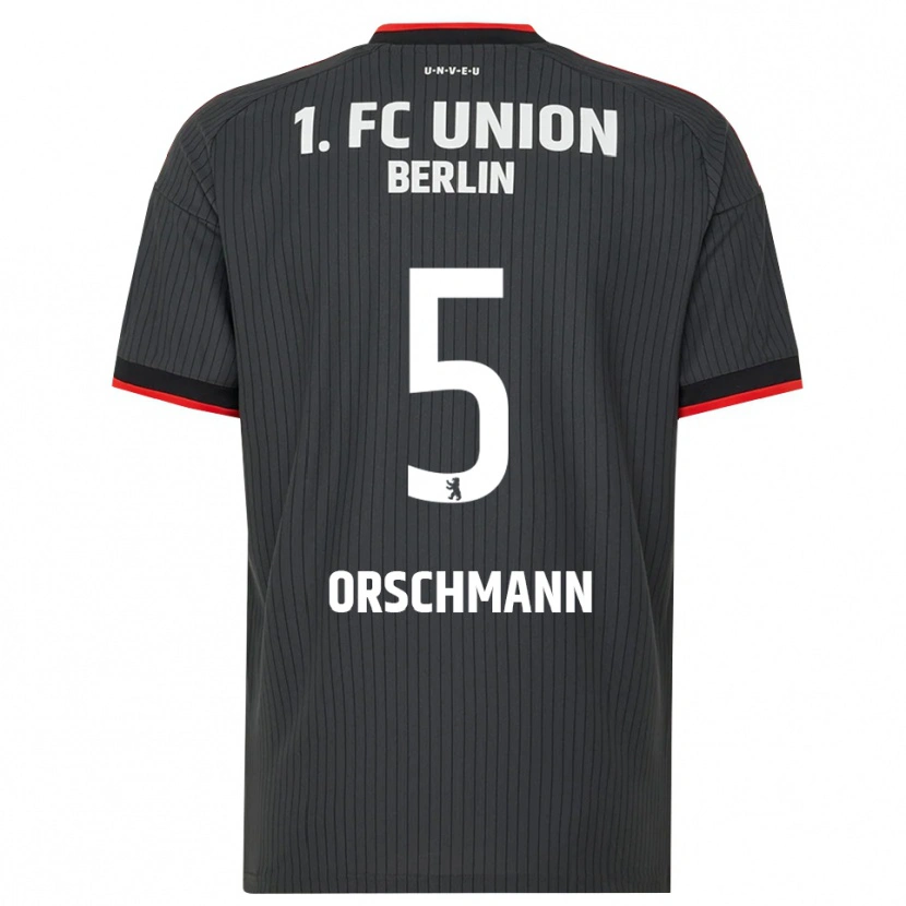 Danxen Niño Camiseta Katja Orschmann #5 Negro Blanco Rojo 2ª Equipación 2026/27 La Camisa México