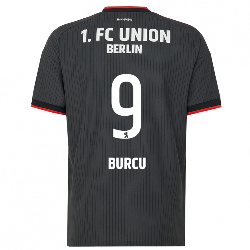 Danxen Niño Camiseta Livan Burcu #9 Negro Blanco Rojo 2ª Equipación 2026/27 La Camisa México