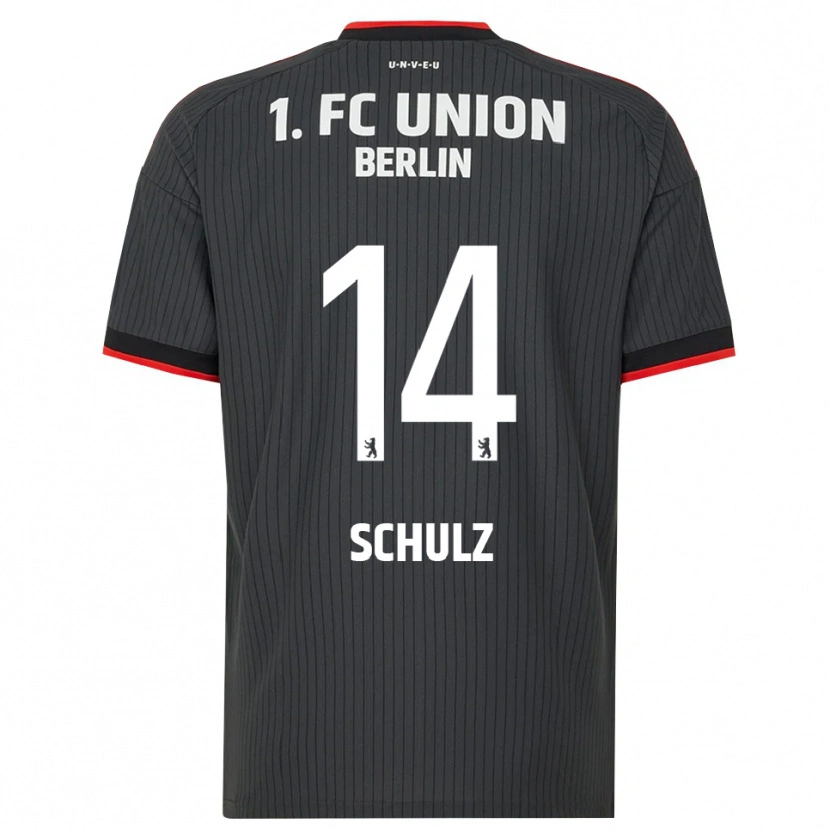 Danxen Niño Camiseta Ginger Schulz #14 Negro Blanco Rojo 2ª Equipación 2026/27 La Camisa México