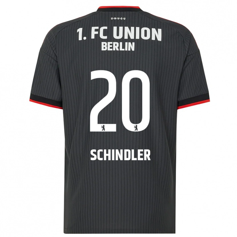 Danxen Niño Camiseta Elisa Schindler #20 Negro Blanco Rojo 2ª Equipación 2026/27 La Camisa México