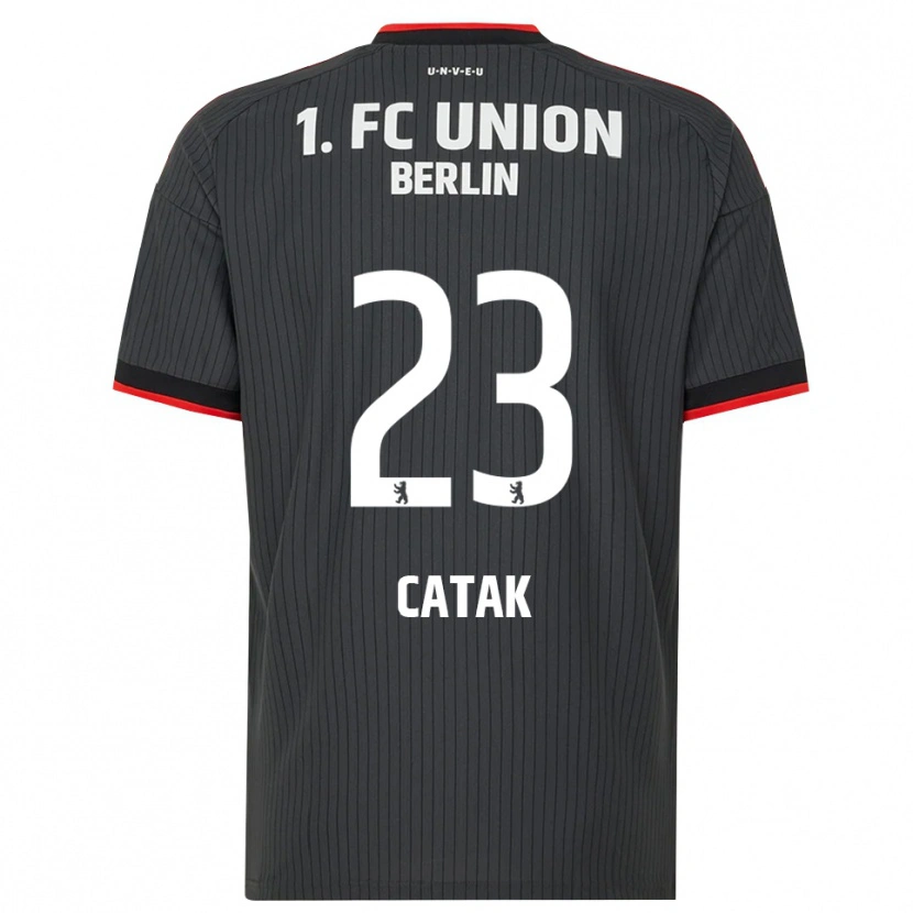 Danxen Niño Camiseta Kian Catak #23 Negro Blanco Rojo 2ª Equipación 2026/27 La Camisa México