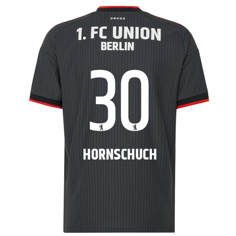 Danxen Niño Camiseta Sarah Hornschuch #30 Negro Blanco Rojo 2ª Equipación 2026/27 La Camisa México