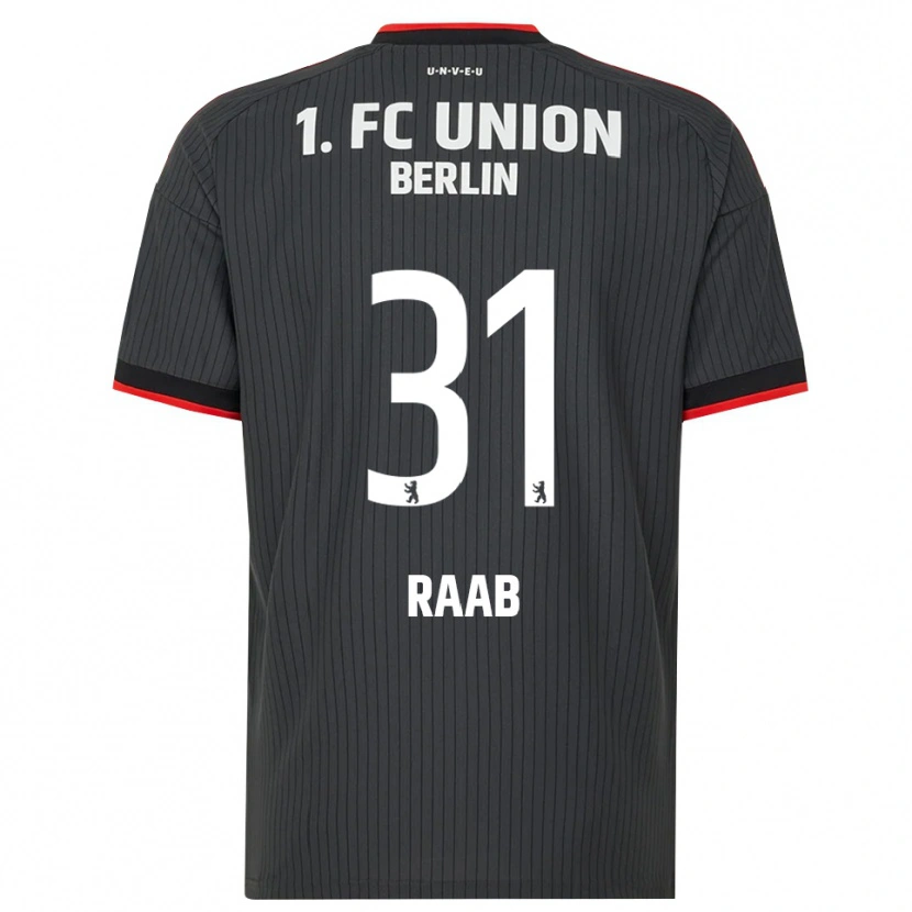 Danxen Niño Camiseta Matheo Raab #31 Negro Blanco Rojo 2ª Equipación 2026/27 La Camisa México