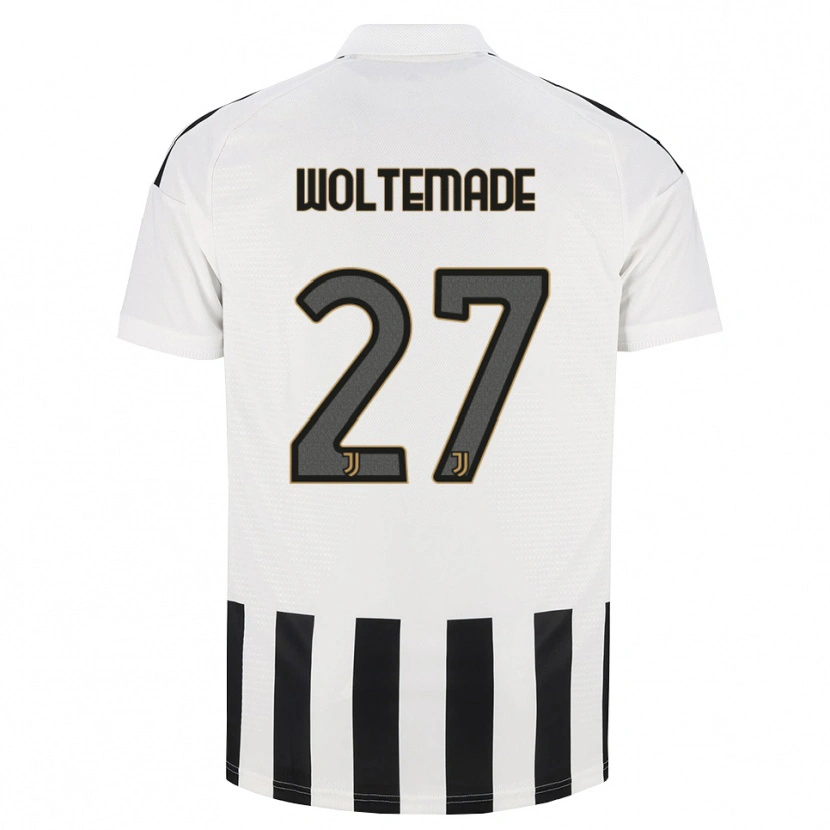 Danxen Hombre Camiseta Nick Woltemade #27 Negro Blanco Marrón 1ª Equipación 2026/27 La Camisa México