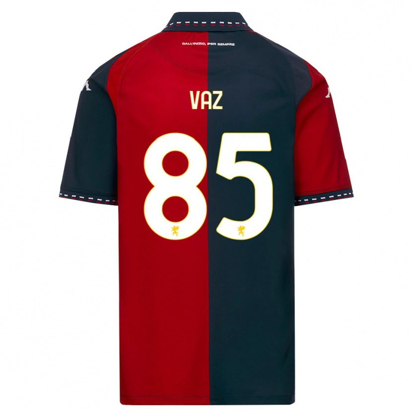 Danxen Hombre Camiseta Marcelo Vaz #85 Rojo Negro Blanco 1ª Equipación 2026/27 La Camisa México