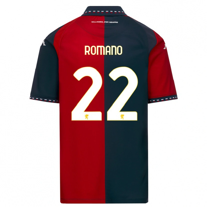 Danxen Hombre Camiseta Andrew Romano #22 Rojo Negro Blanco 1ª Equipación 2026/27 La Camisa México