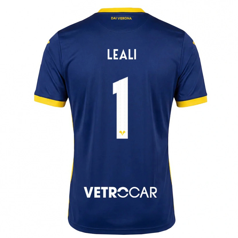 Danxen Hombre Camiseta Nicola Leali #1 Azul Real Amarillo Blanco 1ª Equipación 2026/27 La Camisa México