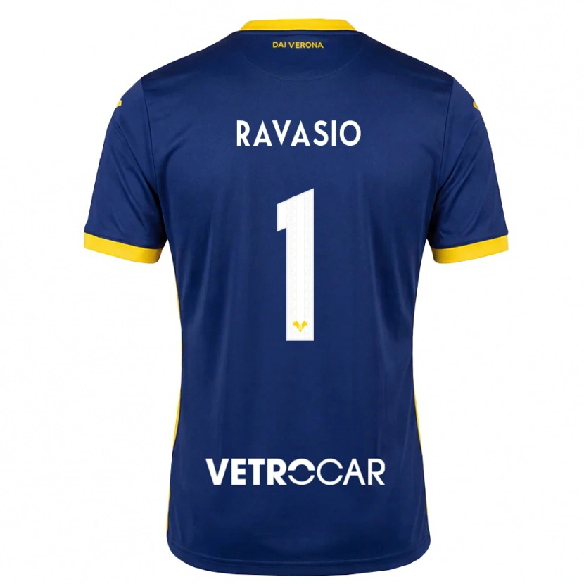 Danxen Hombre Camiseta Manuel Ravasio #1 Azul Real Amarillo Blanco 1ª Equipación 2026/27 La Camisa México