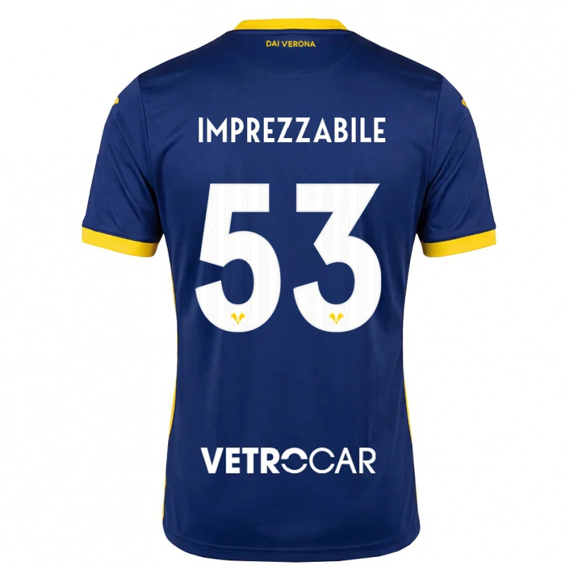 Danxen Hombre Camiseta Francesca Imprezzabile #53 Azul Real Amarillo Blanco 1ª Equipación 2026/27 La Camisa México
