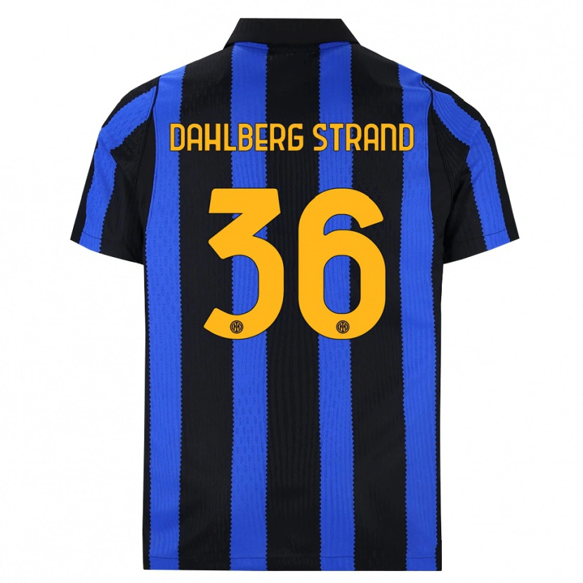 Danxen Hombre Camiseta Jonas Dahlberg Strand #36 Negro Azul Amarillo 1ª Equipación 2026/27 La Camisa México