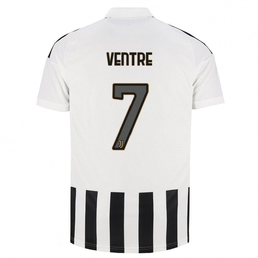 Danxen Hombre Camiseta Alessandro Ventre #7 Negro Blanco Marrón 1ª Equipación 2026/27 La Camisa México