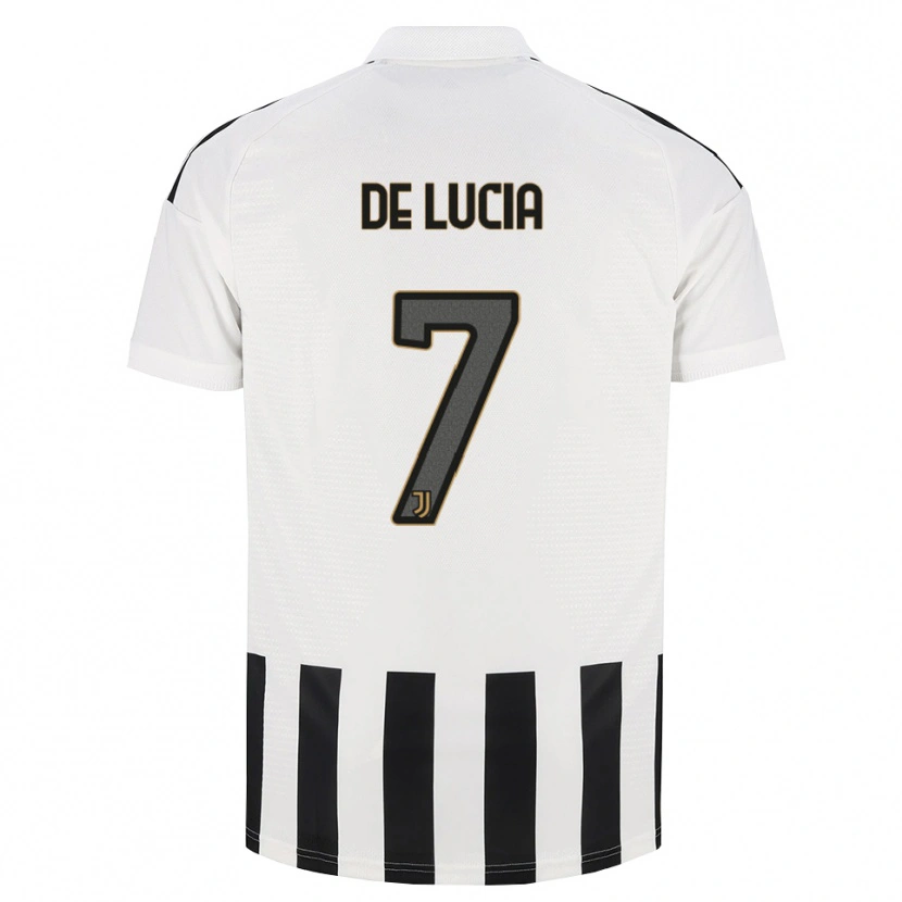 Danxen Hombre Camiseta Raffaele De Lucia #7 Negro Blanco Marrón 1ª Equipación 2026/27 La Camisa México