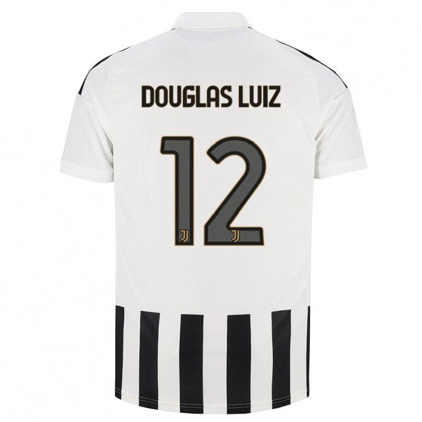 Danxen Hombre Camiseta Douglas Luiz #12 Negro Blanco Marrón 1ª Equipación 2026/27 La Camisa México