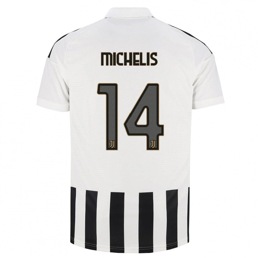 Danxen Hombre Camiseta Mattia Michelis #14 Negro Blanco Marrón 1ª Equipación 2026/27 La Camisa México