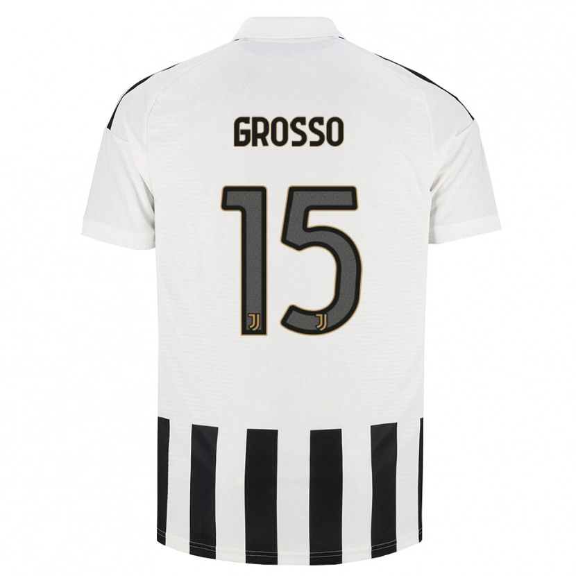 Danxen Hombre Camiseta Julia Grosso #15 Negro Blanco Marrón 1ª Equipación 2026/27 La Camisa México
