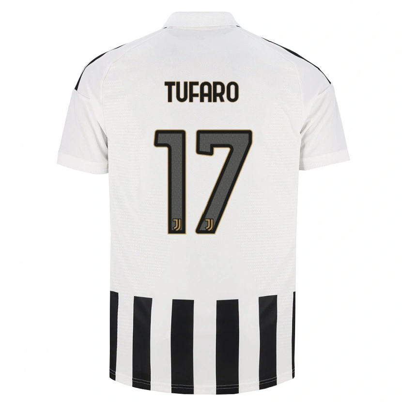 Danxen Hombre Camiseta Gabriele Tufaro #17 Negro Blanco Marrón 1ª Equipación 2026/27 La Camisa México