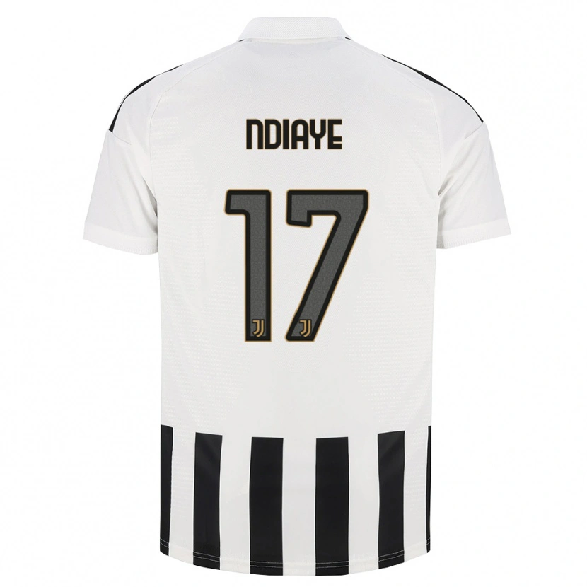 Danxen Hombre Camiseta Modou Ndiaye #17 Negro Blanco Marrón 1ª Equipación 2026/27 La Camisa México