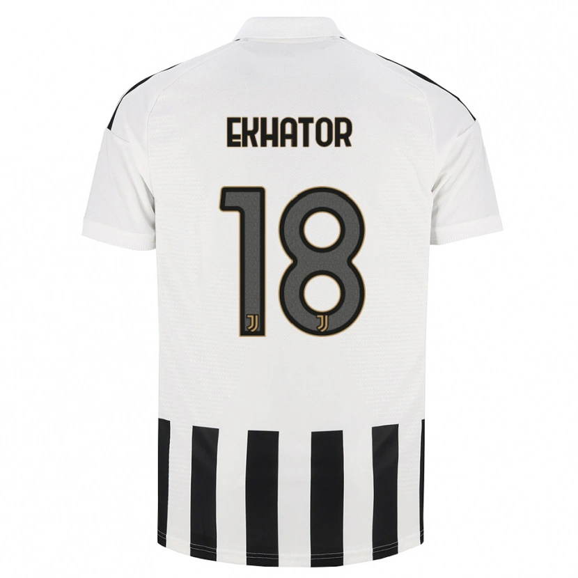 Danxen Hombre Camiseta Jeff Ekhator #18 Negro Blanco Marrón 1ª Equipación 2026/27 La Camisa México
