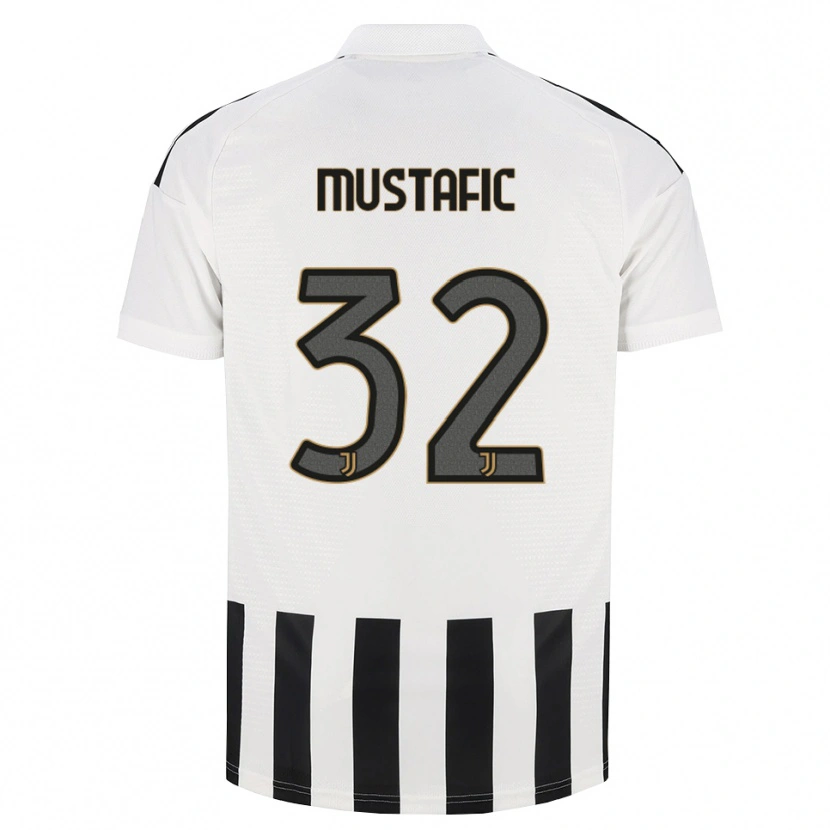 Danxen Hombre Camiseta Emma Mustafic #32 Negro Blanco Marrón 1ª Equipación 2026/27 La Camisa México