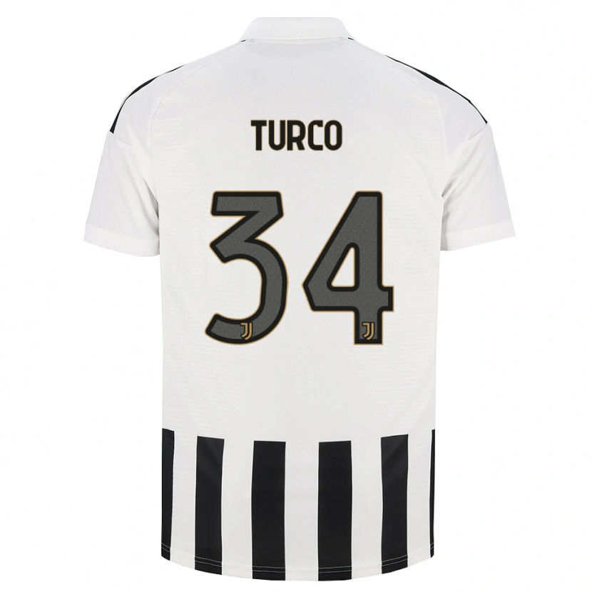 Danxen Hombre Camiseta Stefano Turco #34 Negro Blanco Marrón 1ª Equipación 2026/27 La Camisa México