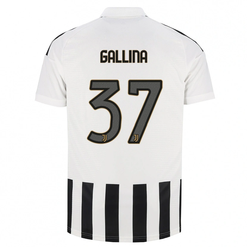 Danxen Hombre Camiseta Arianna Gallina #37 Negro Blanco Marrón 1ª Equipación 2026/27 La Camisa México