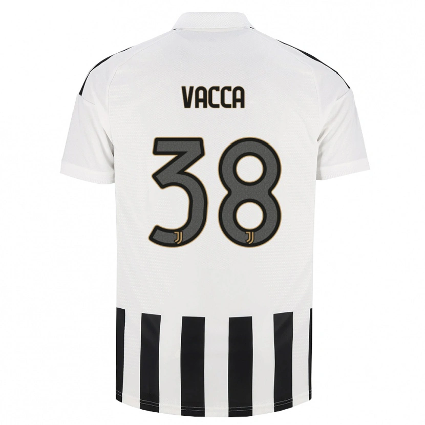 Danxen Hombre Camiseta Alessio Vacca #38 Negro Blanco Marrón 1ª Equipación 2026/27 La Camisa México