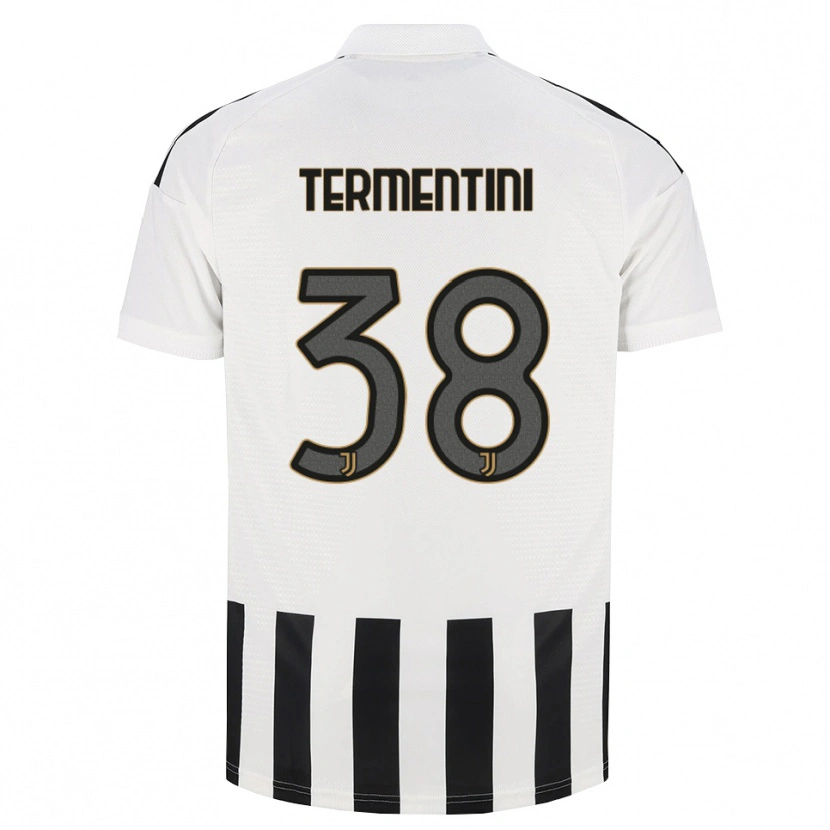 Danxen Hombre Camiseta Giorgia Termentini #38 Negro Blanco Marrón 1ª Equipación 2026/27 La Camisa México