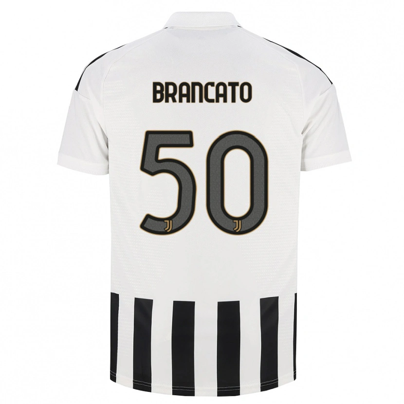 Danxen Hombre Camiseta Alessandro Brancato #50 Negro Blanco Marrón 1ª Equipación 2026/27 La Camisa México