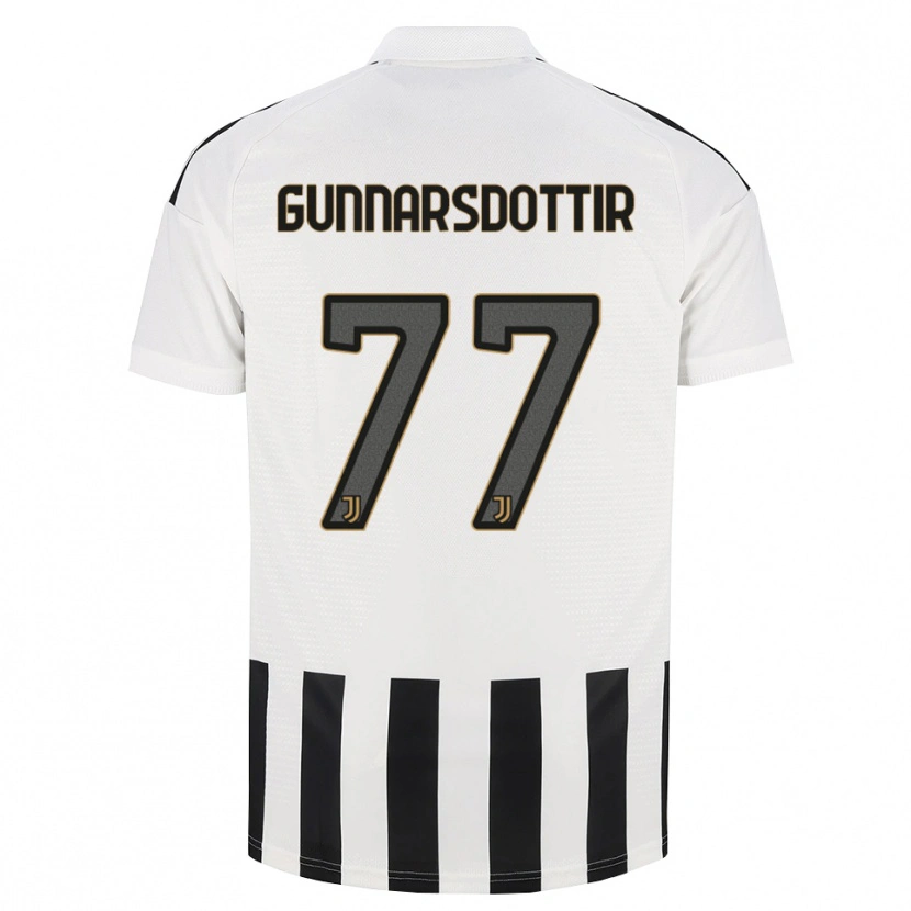 Danxen Hombre Camiseta Sara Bjork Gunnarsdottir #77 Negro Blanco Marrón 1ª Equipación 2026/27 La Camisa México
