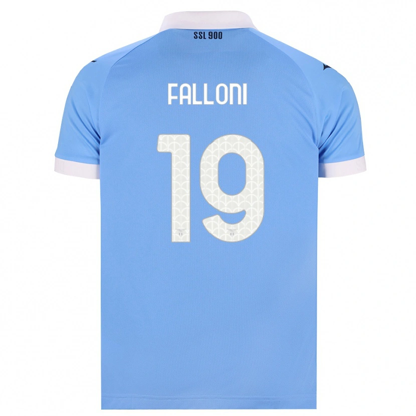 Danxen Hombre Camiseta Ludovica Falloni #19 Azul Cielo Negro Blanco 1ª Equipación 2026/27 La Camisa México