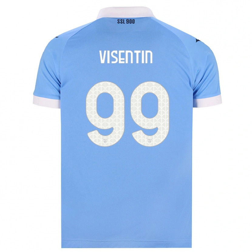 Danxen Hombre Camiseta Noemi Visentin #99 Azul Cielo Negro Blanco 1ª Equipación 2026/27 La Camisa México