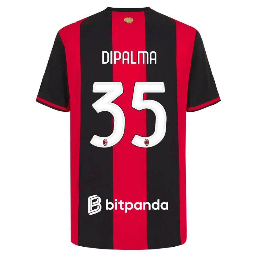 Danxen Hombre Camiseta Matteo Dipalma #35 Rojo Negro Blanco 1ª Equipación 2026/27 La Camisa México