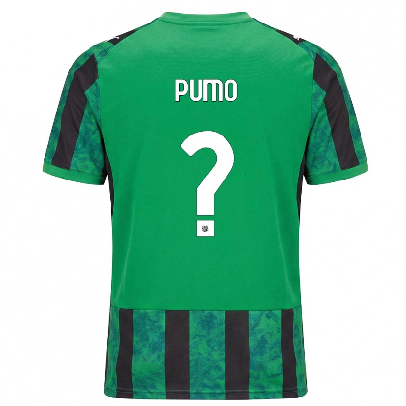 Danxen Hombre Camiseta Samuele Pumo #0 Verde Negro Blanco 1ª Equipación 2026/27 La Camisa México