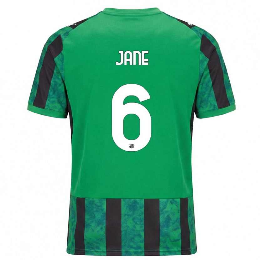 Danxen Hombre Camiseta Refiloe Jane #6 Verde Negro Blanco 1ª Equipación 2026/27 La Camisa México