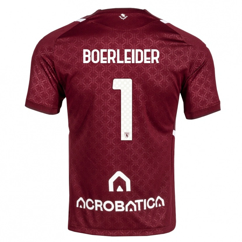 Danxen Hombre Camiseta Yannick Boerleider #1 Burdeos Blanco 1ª Equipación 2026/27 La Camisa México
