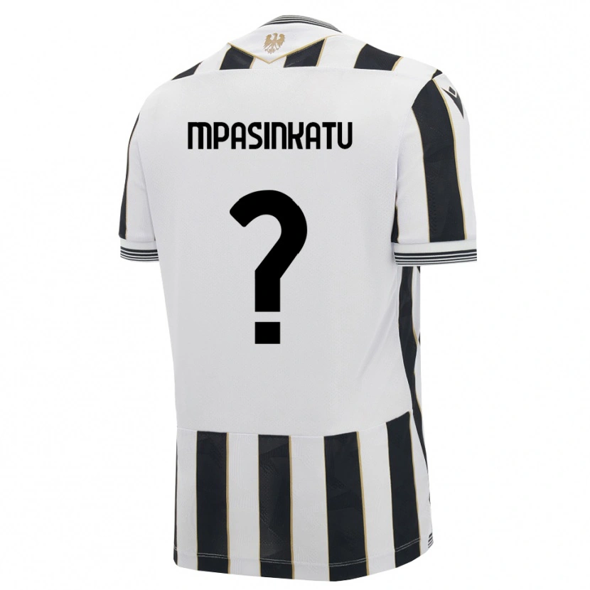 Danxen Hombre Camiseta Nicolas Mpasinkatu #0 Negro Blanco Rosa 1ª Equipación 2026/27 La Camisa México